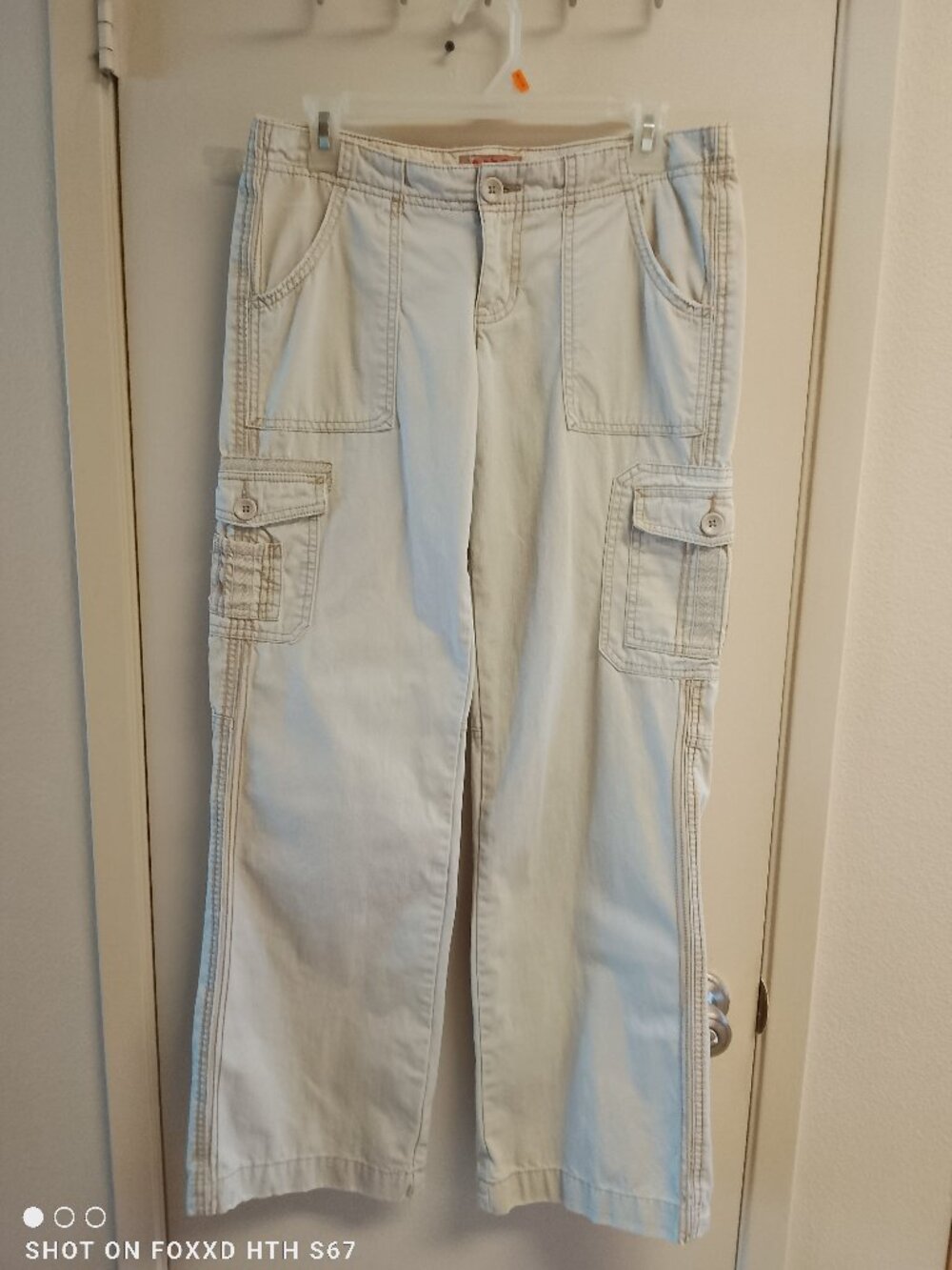 Nobo Retro Low Rise Tan Cargo Pants Size 9